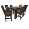 Highwood Usa Lehigh 7pc Rectangular Counter Height Outdoor Patio Furniture Dining Set 72 x 42 AD-ST7LH2CO4BA-ACE - alternate 1